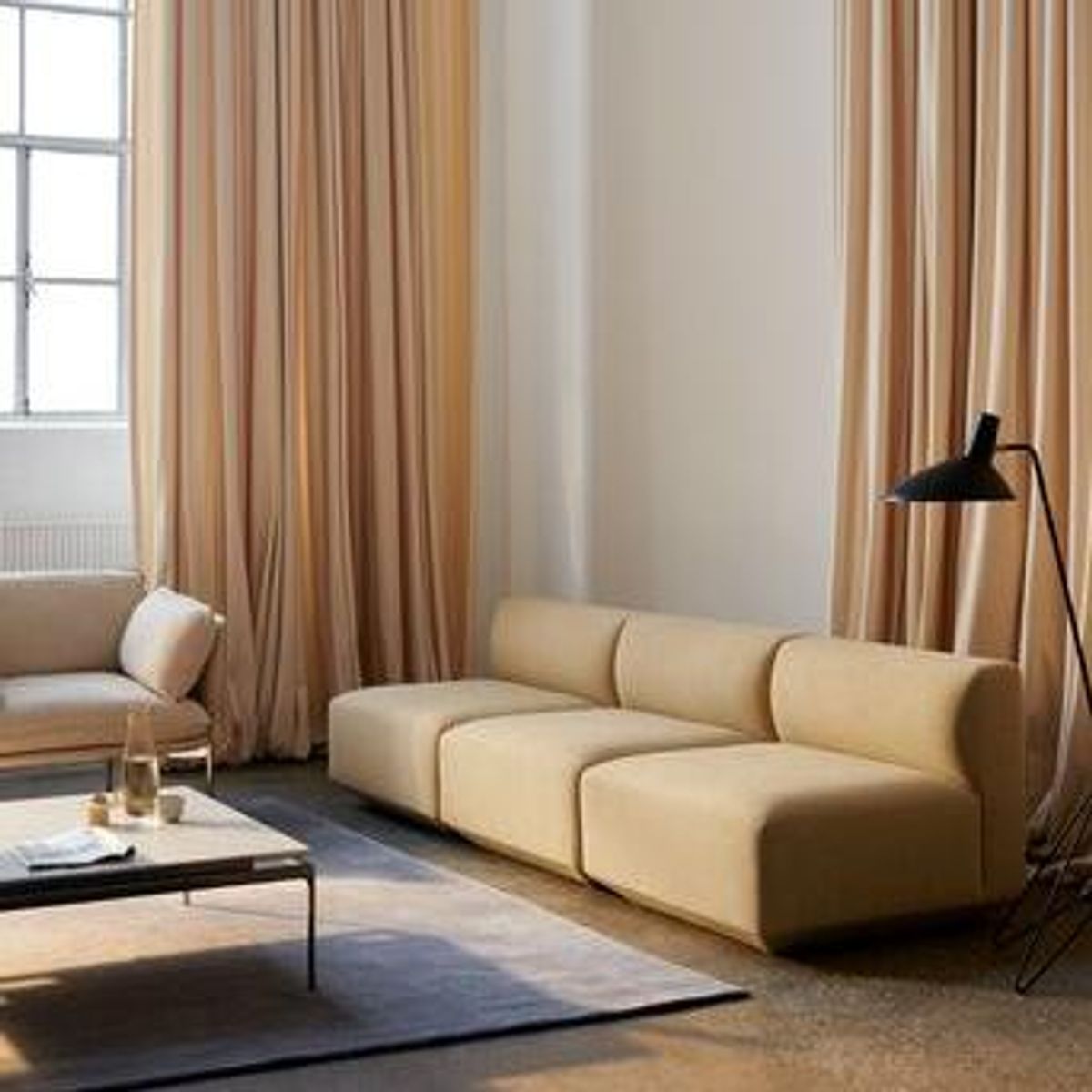 Develius EV1 modulsofa, 3 seter - Hallingdal 220
