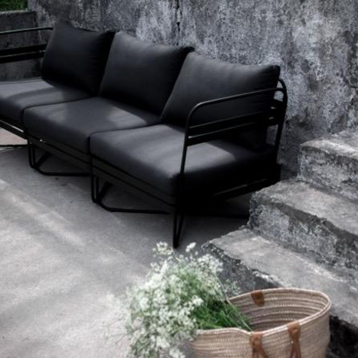 Bris modulsofa - Sort