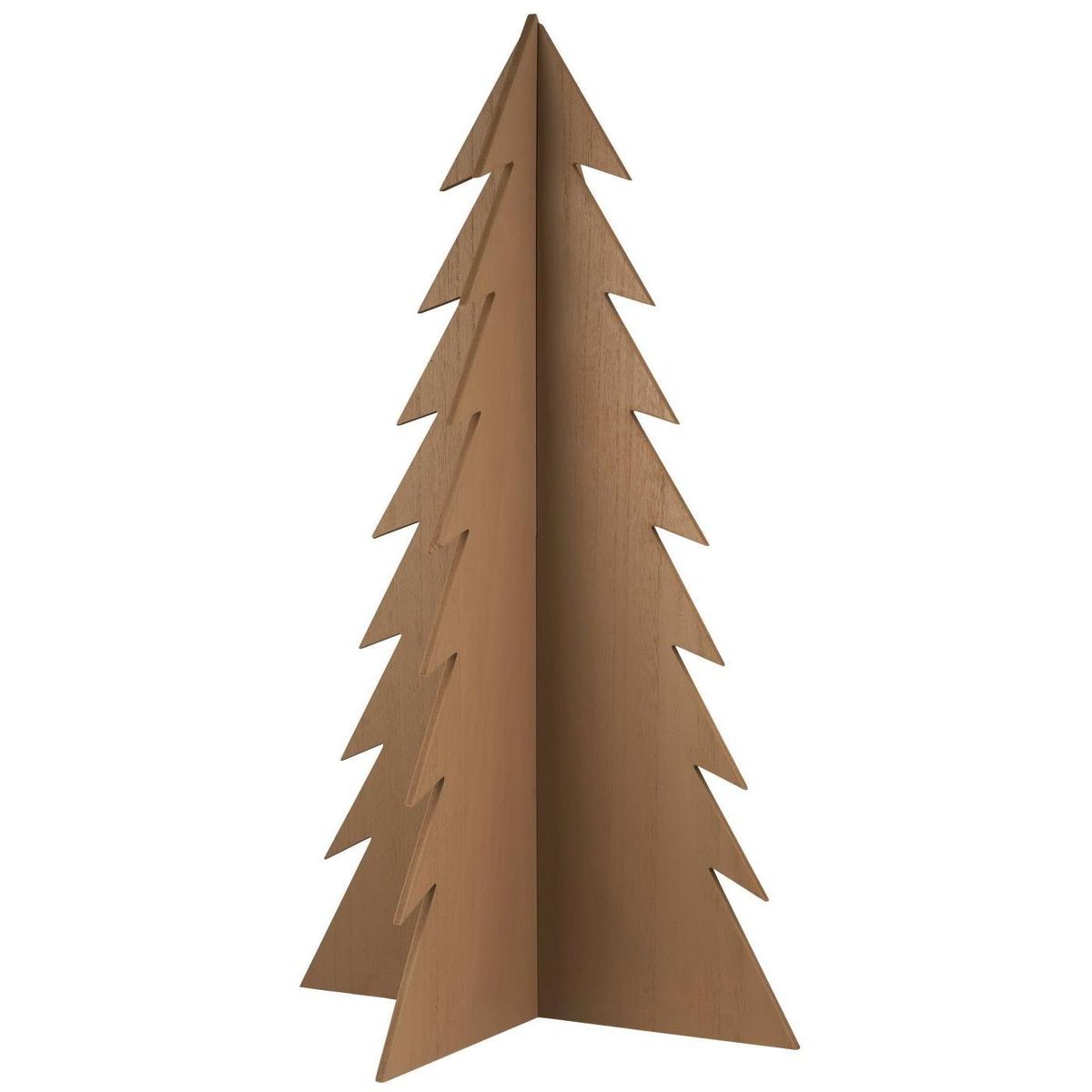 Juletre i treverk - H 54cm