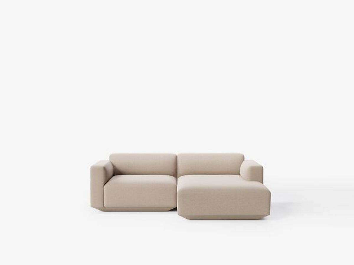 Develius EV1 modulsofa, 2 seter med sjeselong - Hallingdal 220