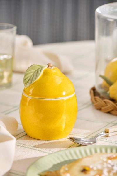 Hovedbilde Krukke med lokk - Sitron