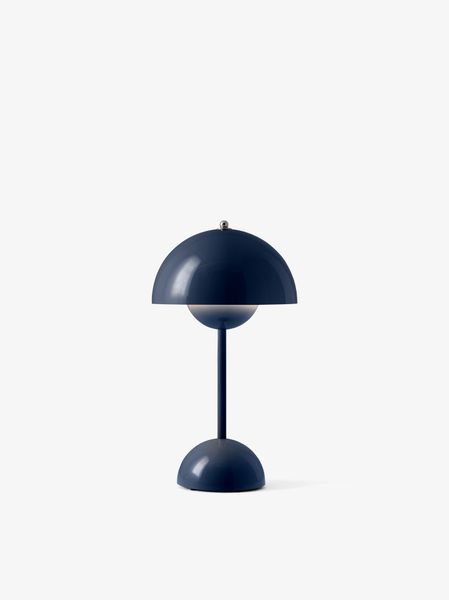 Hovedbilde Flowerpot VP9 Oppladbar Bordlampe - Steel Blue