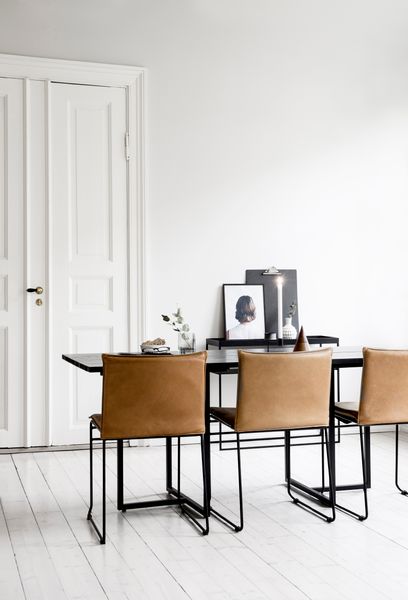Hovedbilde Kyst Spisestuestol - Vintage Cognac