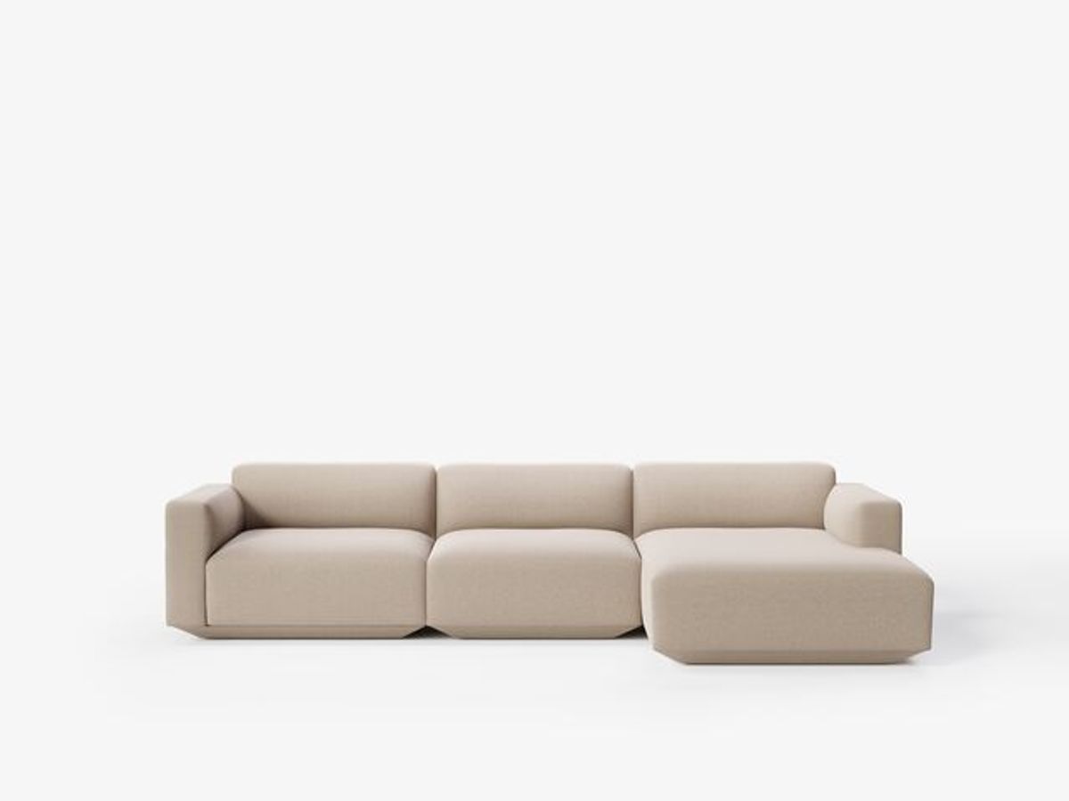 Develius EV1 modulsofa, 3 seter med sjeselong - Hallingdal 220