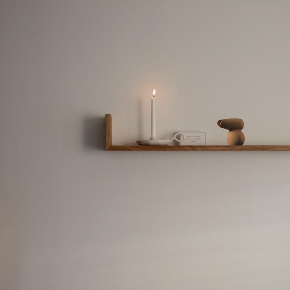 Lunde Fløte Mugge - Dark Terracotta