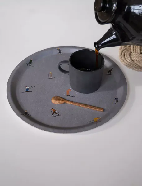 Hovedbilde Skiers Serveringsbrett Ø31 cm - Grå