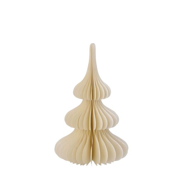 Hovedbilde Honeycomb juletre H20 cm - Skjellhvit