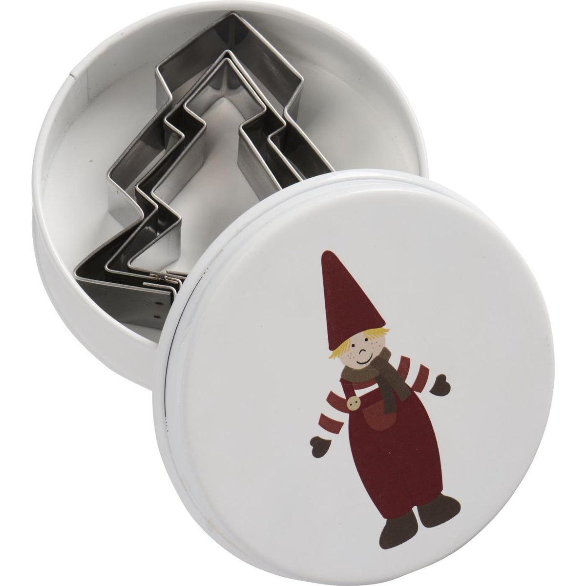 Pepperkakeformer 3 stk - juletre