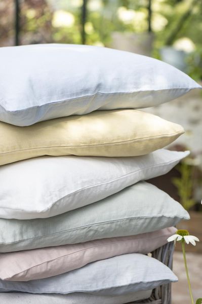 Hovedbilde Putetrekk 50x50, Lin - Lemon Drop