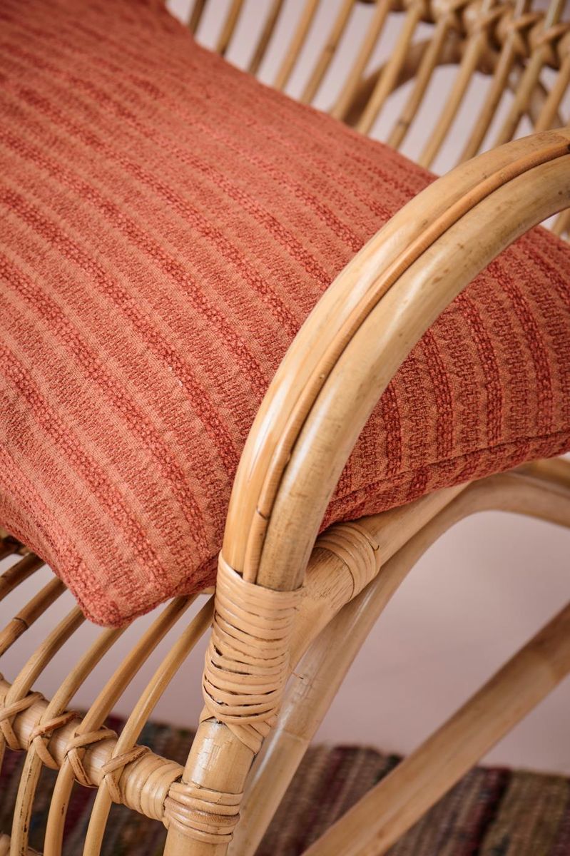 Putetrekk 40x60 - rustfarget stripemønster