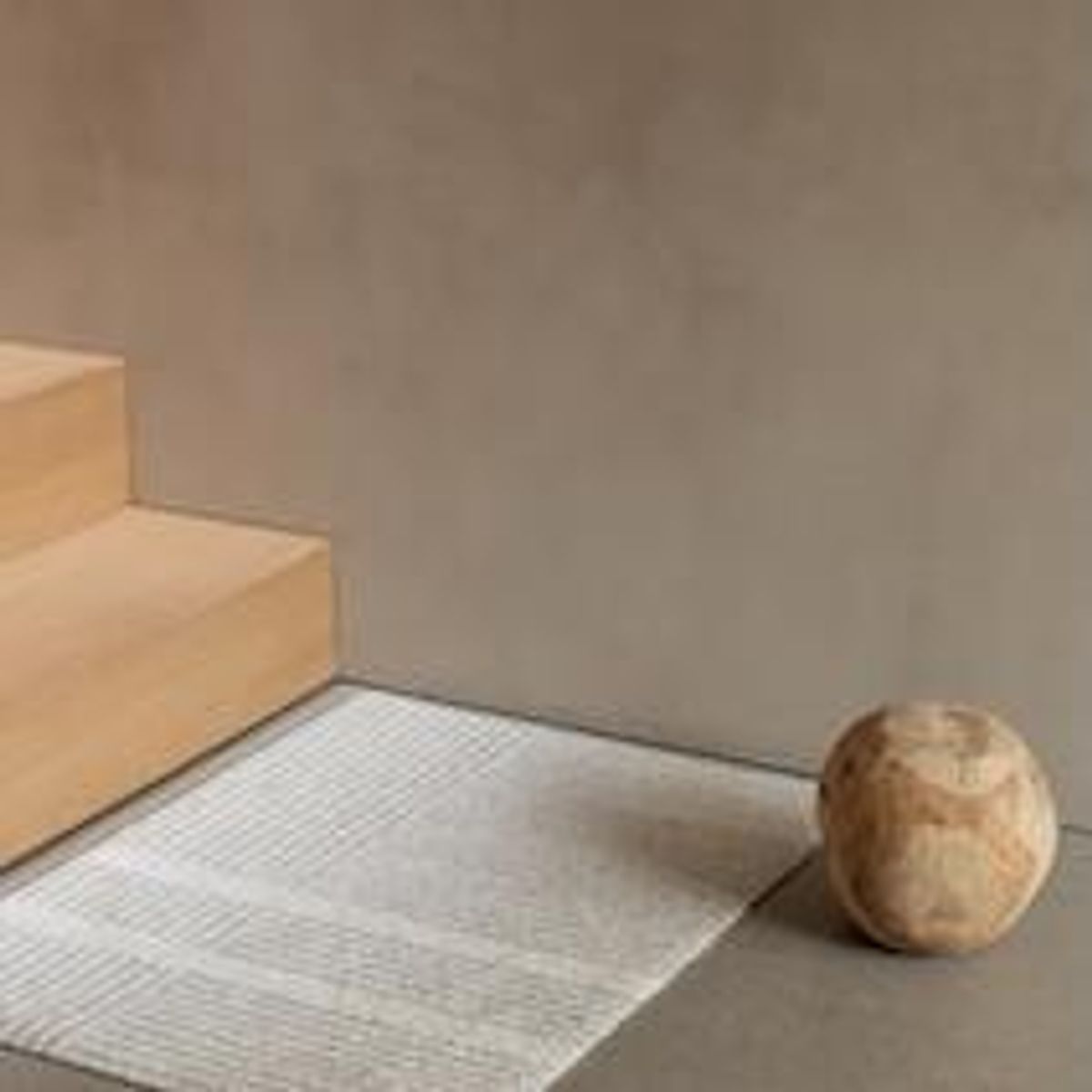 Løype Breezy Beige Dørmatte - 60x85
