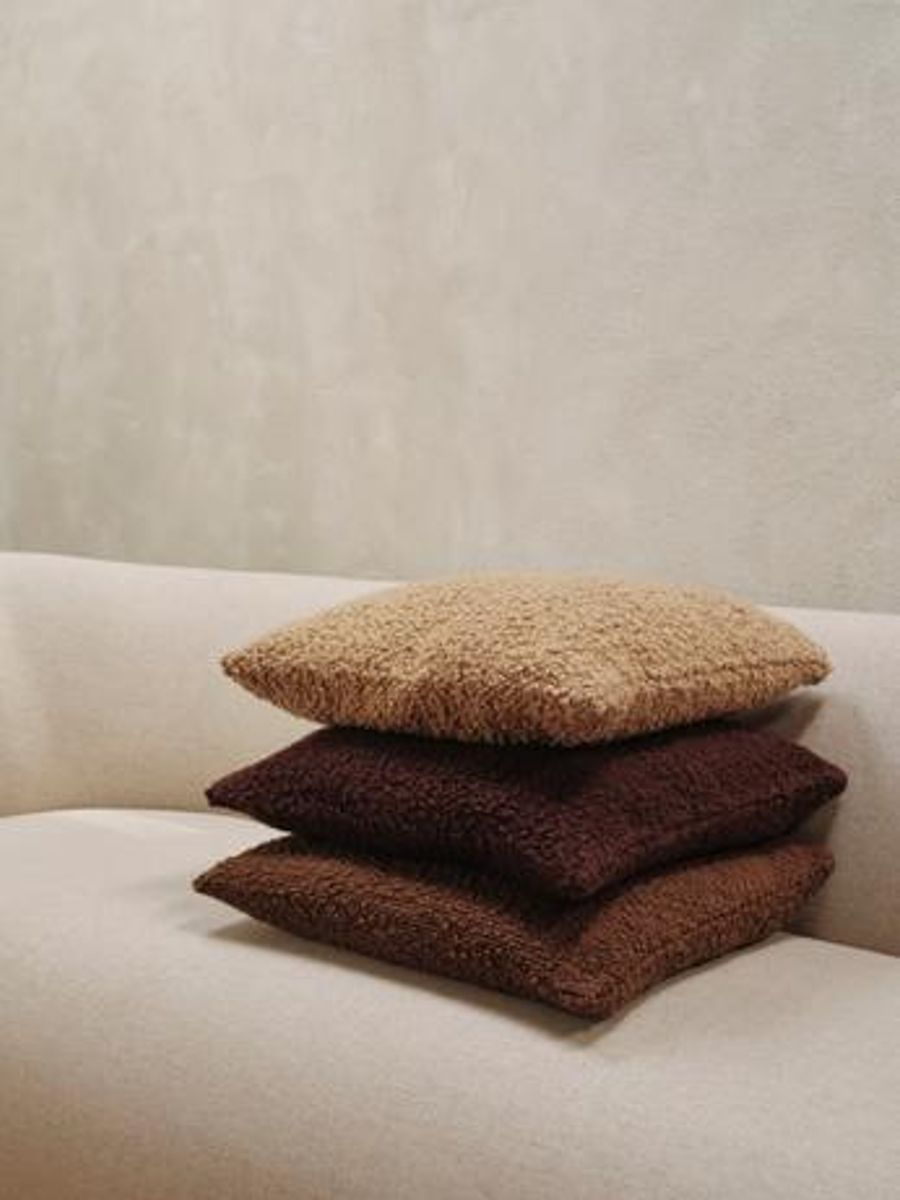 Moor Pute 50x50 cm - Dark Pecan