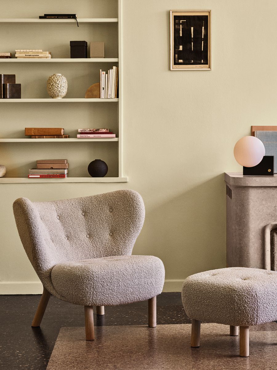 Little Petra Stol & Puff - Karakorum Beige